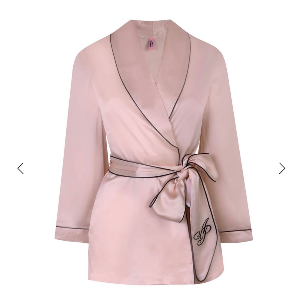 Agent Provocateur silk robe